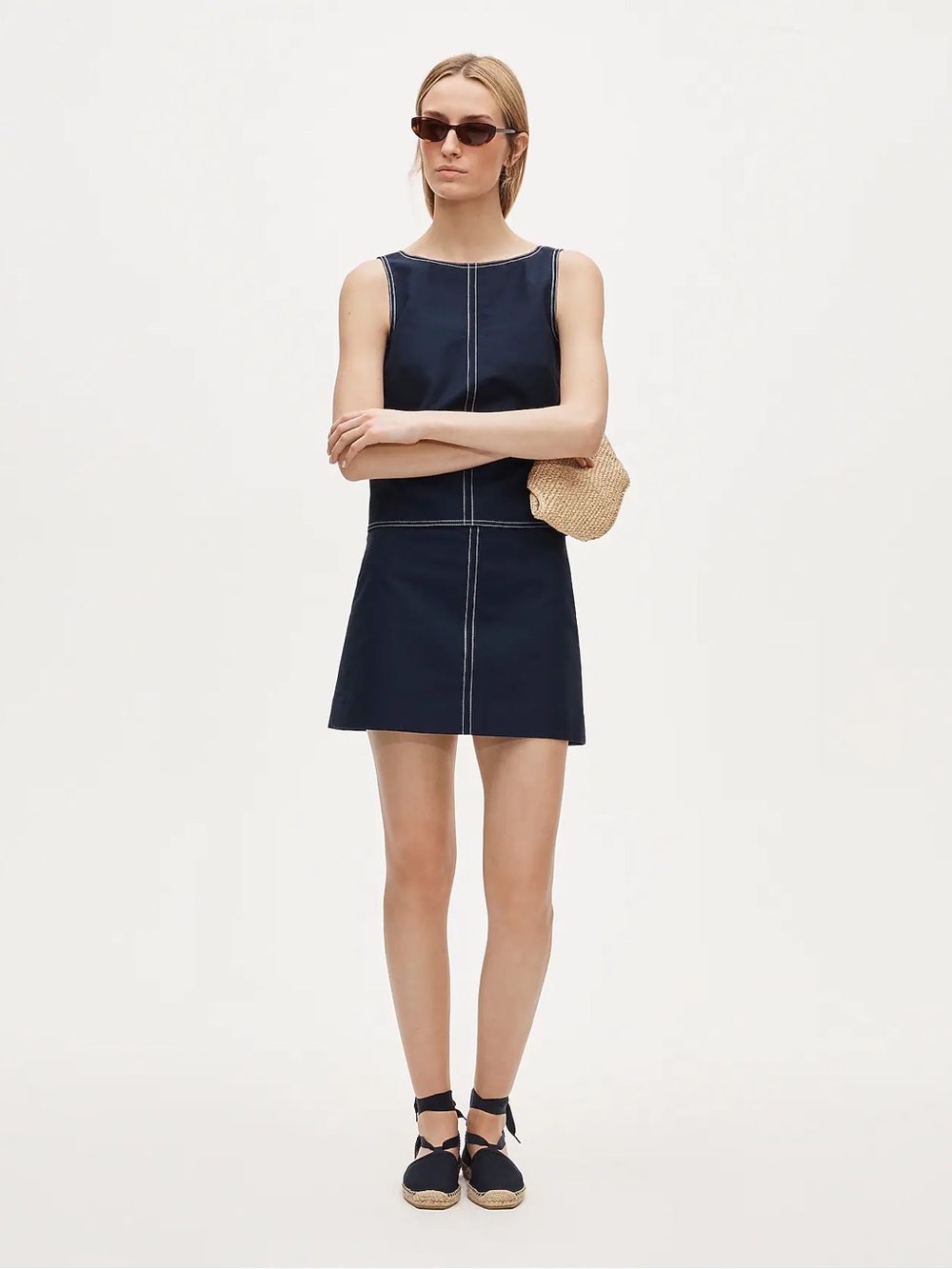 NWT J Crew Fairfax Mini Skirt in Double Cotton Poplin